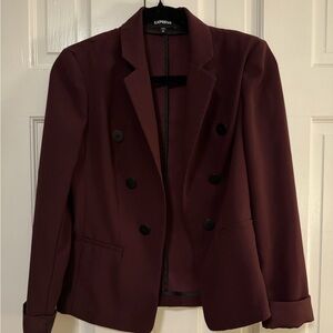 💕4 for $12 Sale!💕 Express Burgundy Blazer